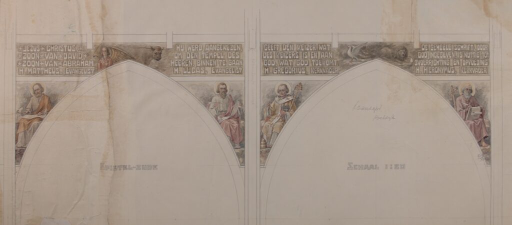 PB240 078 1946 Poeldijk HBartelomeuskerk Epistelzijde
