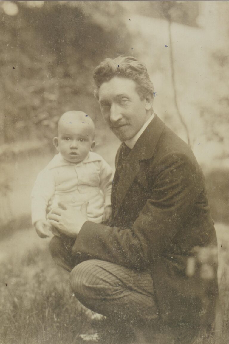 Opa 1922 met Jean resp 39 en 1